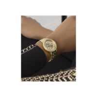 Kuldne naiste käekell Guess G Lace