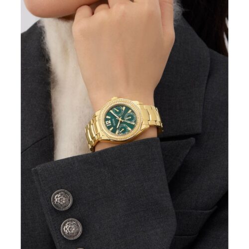 0091661586323_R50.jpg Kuldne naiste käekell Guess RITZY