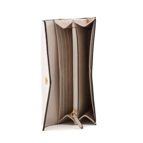 0196163986906_S0379469_P20.jpg Michael Kors nahast rahakott naistele, kreemikas