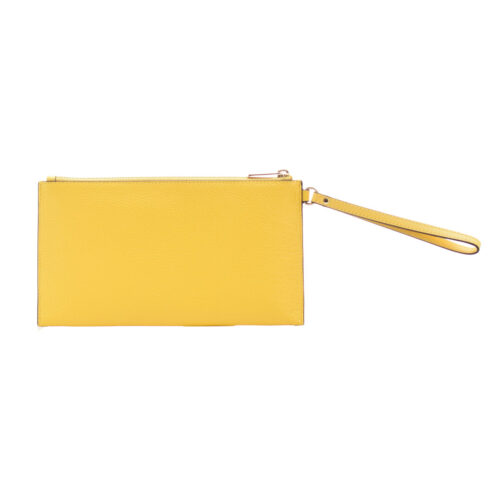 Michael Kors nahast käekott, kollane