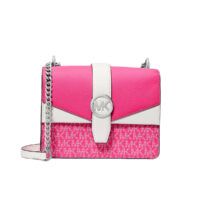 0197853429741_S0390389_P00.jpg Michael Kors roosa õlakott Dragonfruit