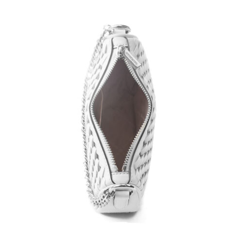 Michael Kors Carmela valge käekott, lõuendist