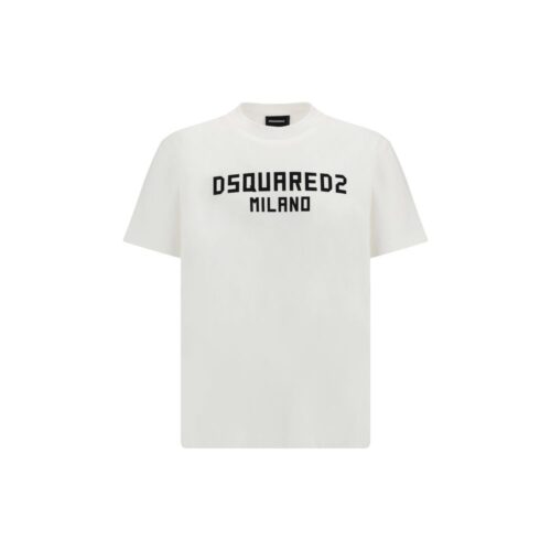 10006735.jpeg Dsquared² valge T-särk