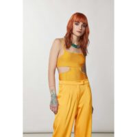 Patrizia Pepe Oranž maika