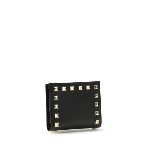 Valentino Garavani must rahakott