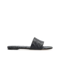 Bottega Veneta mustad lambanahast mule-kingad