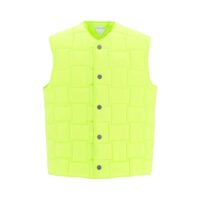 Bottega Veneta Bicolor Polyamide Sleveless Jacket