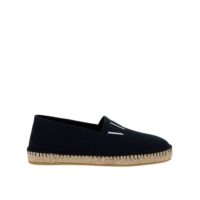 Valentino Garavani mustad lõuendist espadrillid