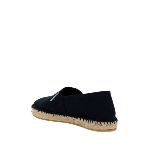 Valentino Garavani mustad lõuendist espadrillid