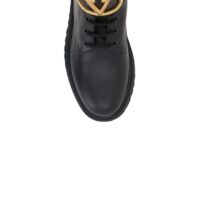 Valentino Garavani mustad nöörsaapad