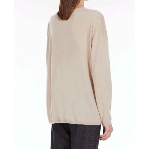 10088604.jpeg Max Mara Beige Cashmere Cashmere Sweater