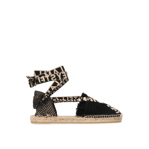 Stella McCartney mustad lõuendist espadrillid