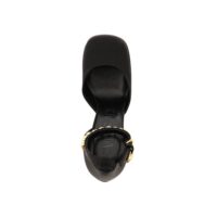 Versace mustad siidist platvormkingad