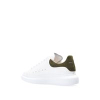 10089891.jpeg Alexander McQueen White Calfskin Low Top Sneakers