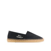 Saint Laurent mustad lõuendist espadrillid