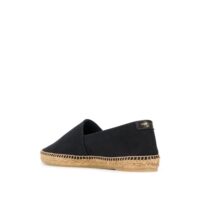 Saint Laurent mustad lõuendist espadrillid