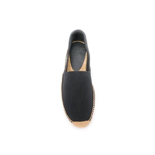 Saint Laurent mustad lõuendist espadrillid