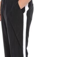 Balmain Must vasktoon cropped püksid