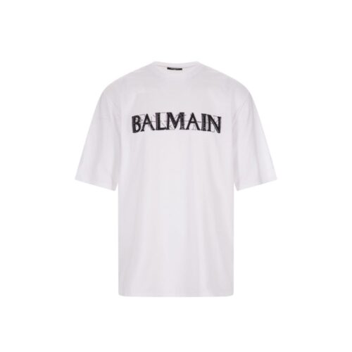 Balmain valge T-särk
