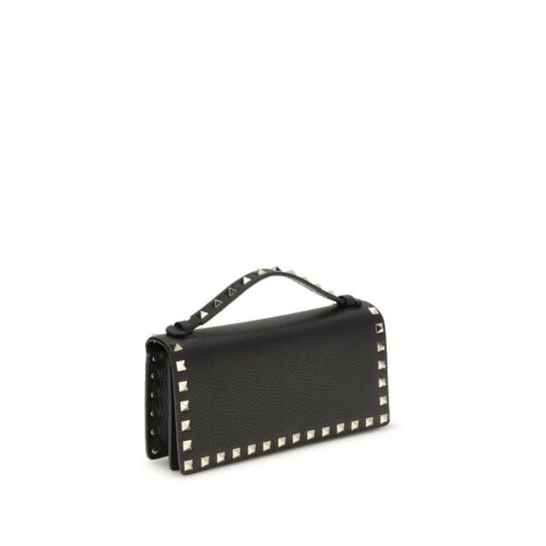 10097505.jpeg Valentino Garavani Black Calf Leather Bos Taurus Wallet