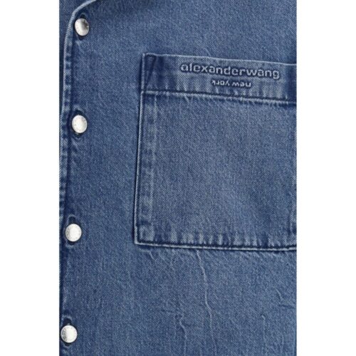 10101017.jpeg Alexander Wang Blue Denim Shirt