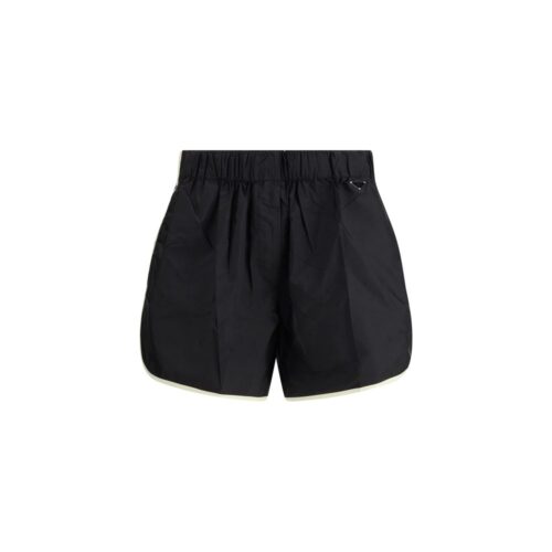 Prada Black Recycled Polyamide Bermuda Shorts