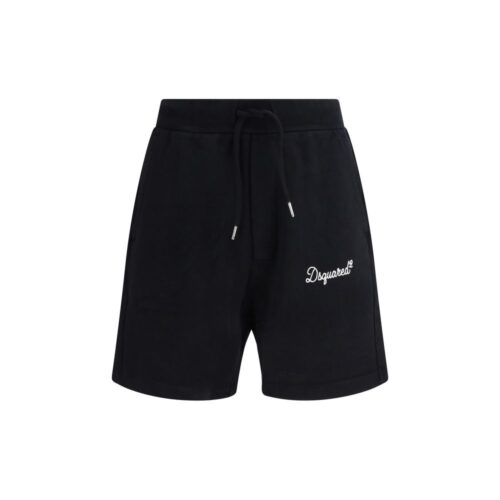 Dsquared² Black Bermuda lühikesed püksid