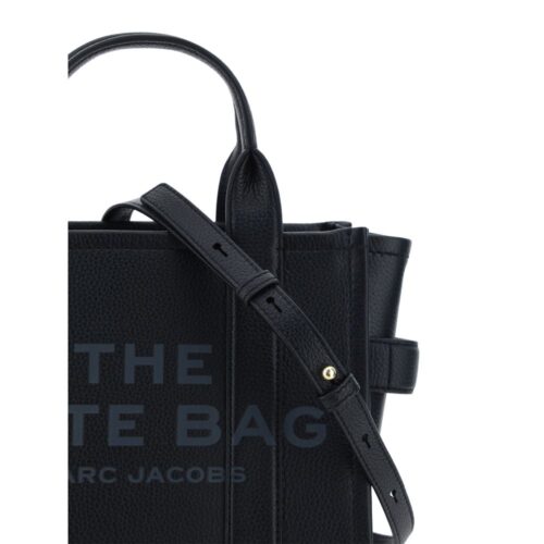 10135584.jpeg Marc Jacobs Black Calf Leather Bos Taurus Handbag