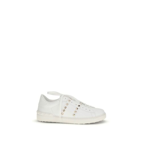 10141753.jpeg Valentino Garavani White Calf Leather Bos Taurus Low Top Sneakers