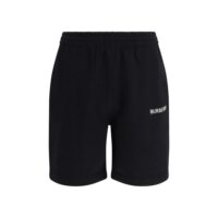 Burberry Black Cotton Bermuda Shorts
