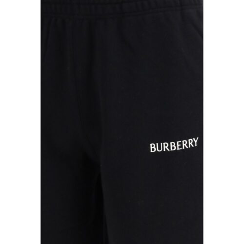 10144059.jpeg Burberry Black Cotton Bermuda Shorts