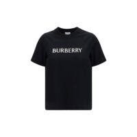 Burberry must puuvillane T-särk
