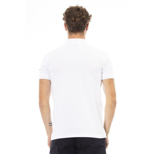 Baldinini Trend must-valge polosärk