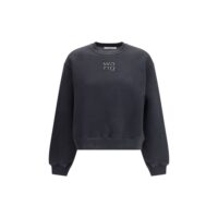 Alexander Wang Black Cotton Sweatshirt
