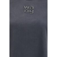 Alexander Wang Black Cotton T-Shirt