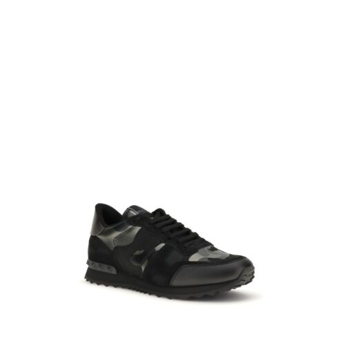 10155168.jpeg Valentino Garavani Black Lamb Ovis Aries Aries Athletic Sneakers