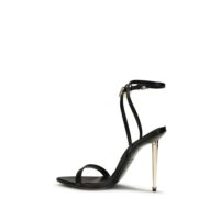10155882-1.jpeg Tom Ford Black Goatskin Stiletto Heel Sandals