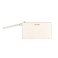 Michael Kors beež clutch Jet Set Travel