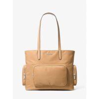 10182428.jpeg Michael Kors Brown Nylon Tote Bag