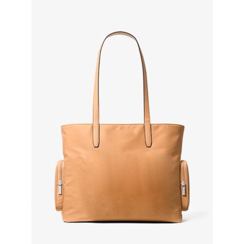 10182429.jpeg Michael Kors Brown Nylon Tote Bag