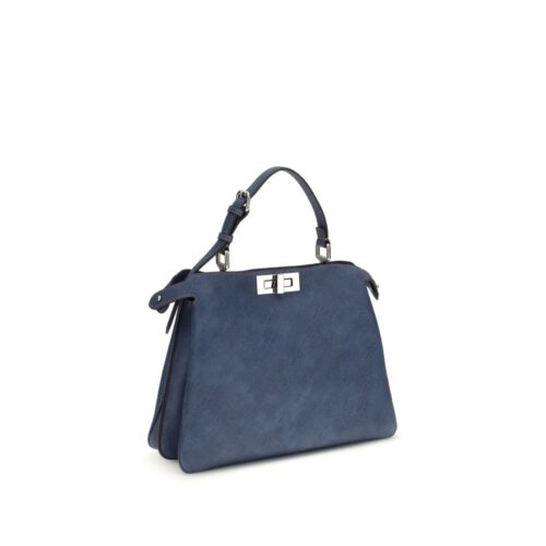 10194672.jpeg Fendi sinine Peekaboo Soft Medium käekott