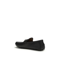 10217075.jpeg Gucci Black Calf Leather Bos Taurus Slip-On Loafers