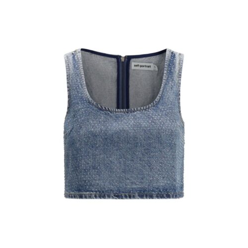 Self-Portrait sinine topp