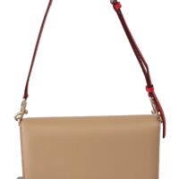 Dolce & Gabbana lilla-beež-punane crossbody kott LUCIA