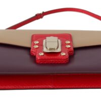 Dolce & Gabbana lilla-beež-punane crossbody kott LUCIA