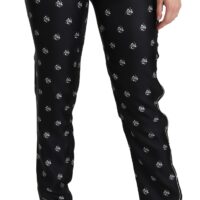 1201270-1.jpg Dolce & Gabbana Must mustriga mid-waist skinny püksid