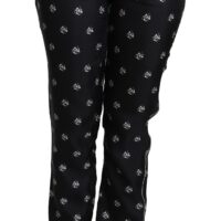 1201273-1.jpg Dolce & Gabbana Must mustriga mid-waist skinny püksid