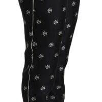 1201276-1.jpg Dolce & Gabbana Must mustriga mid-waist skinny püksid