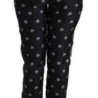 1201282-1.jpg Dolce & Gabbana Must mustriga mid-waist skinny püksid