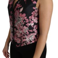1202180-1.jpg Dolce & Gabbana Must-roosa lilleline vesttop